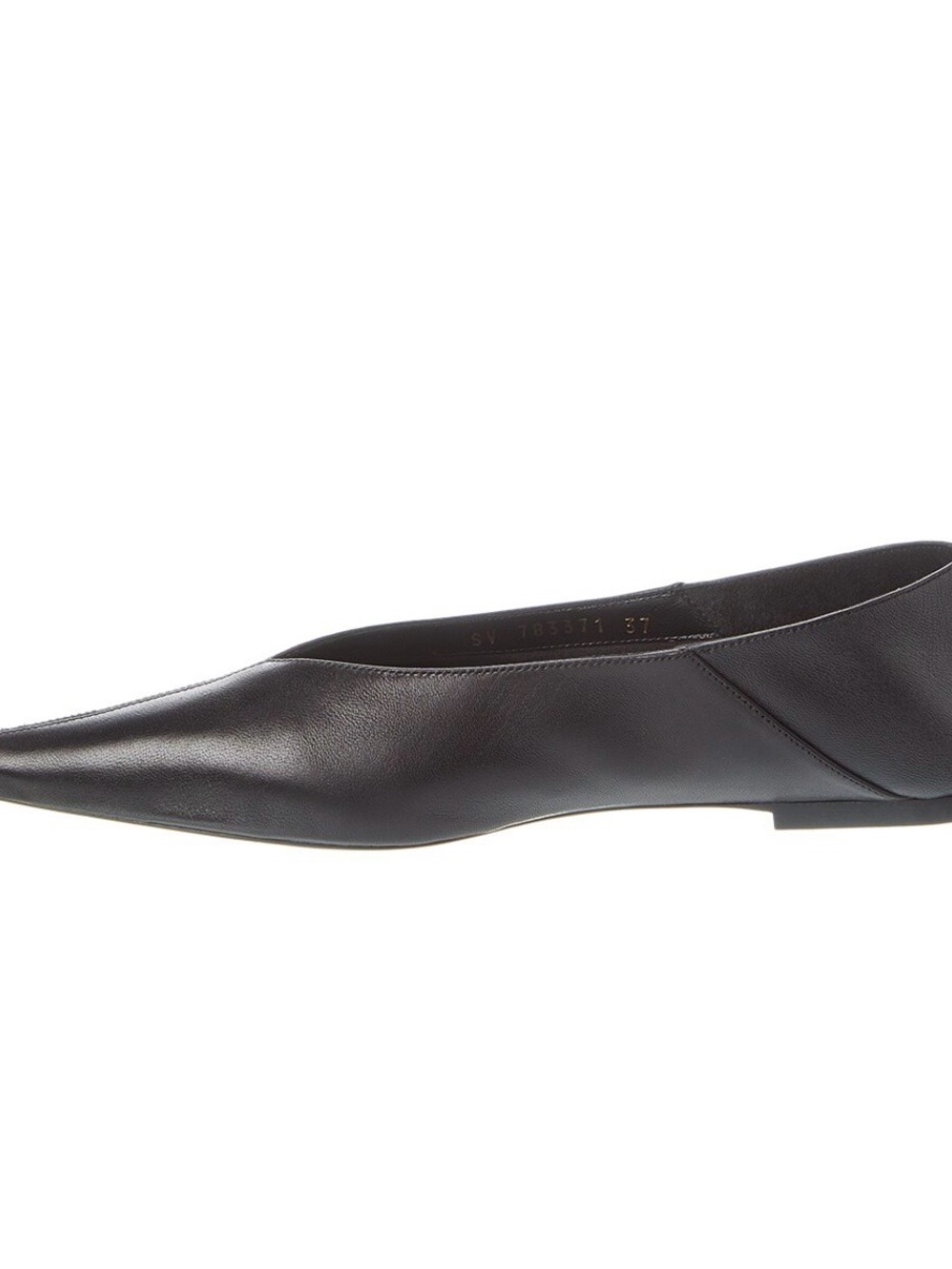Saint Laurent Carolyn Leather Flats - Picture 4 of 11